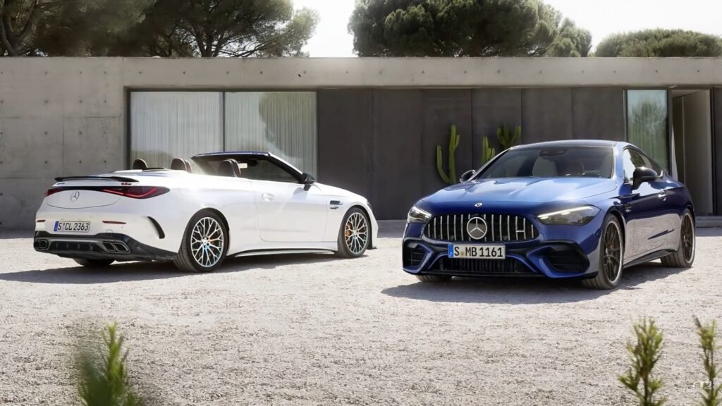 2025 mercedes amg cle 63 s e performance coupe and cabrio get a quick cgi reveal 218952 1